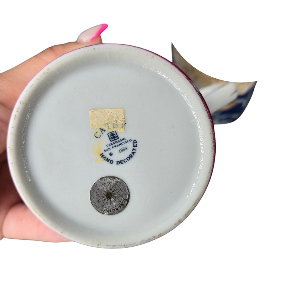 Takahashi Cathy Cat Mugs (2) - Picture 3 of 5